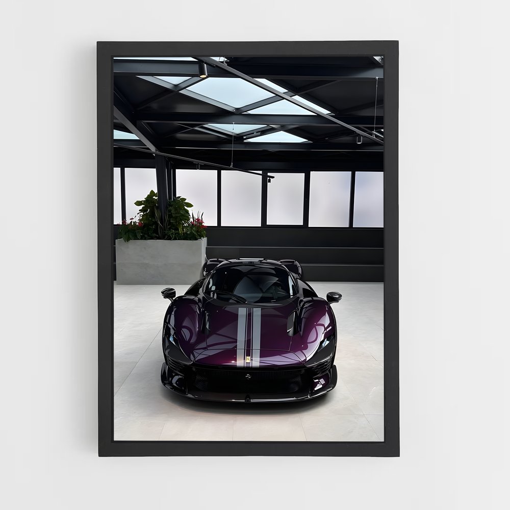 Poster Daytona Vitesse mythique – affiche Ferrari (vue 2)